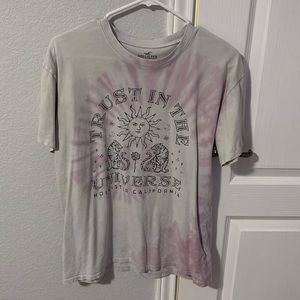 Hollister tye dye t shirt size xs